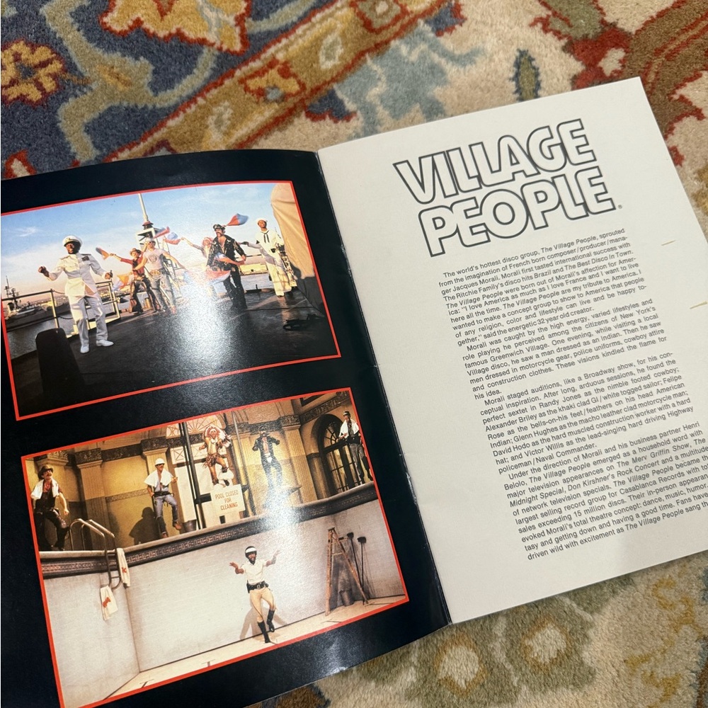 1979 Village People Program - Picture 2 of 6